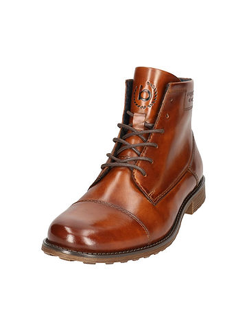 Leder-Boots in Hellbraun