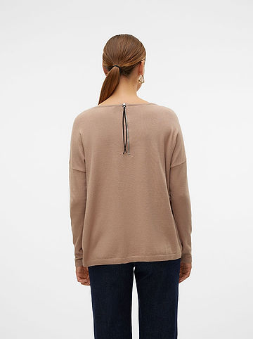 Pullover in Hellbraun