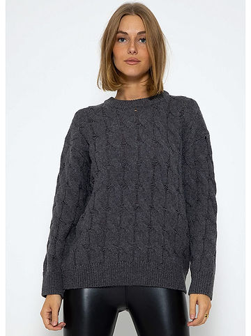 Pullover in Grau