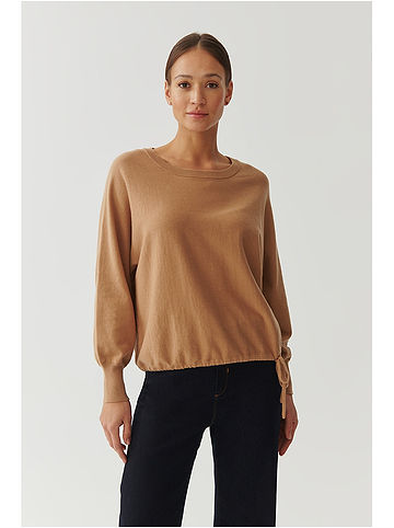 Pullover in Hellbraun