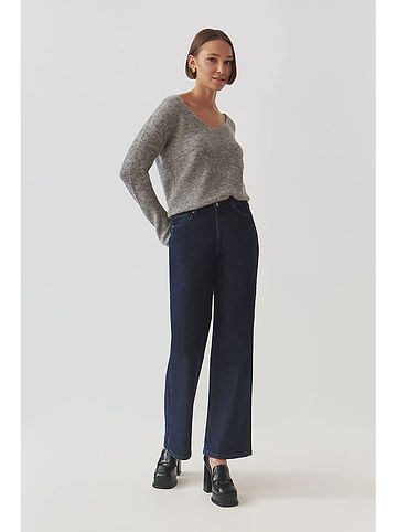 Pullover in Grau