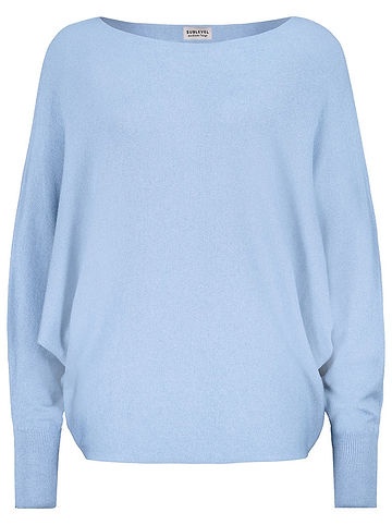 Pullover in Hellblau