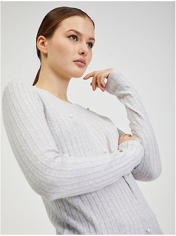 orsay Pullover in Hellgrau