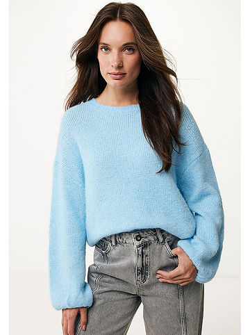 Pullover in Hellblau