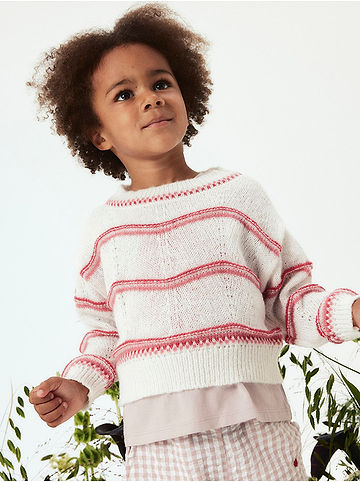 Pullover in Weiß