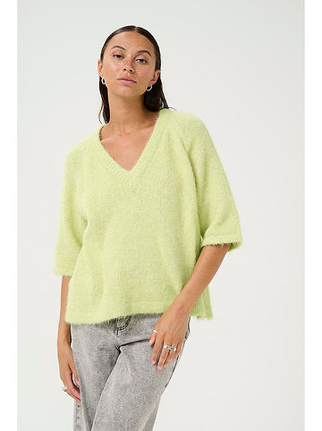 Pullover in Hellgrün