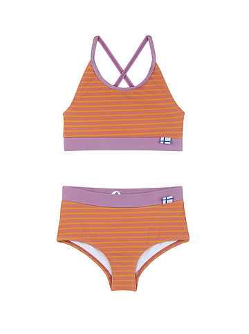 Bikini "Bikinit" in Orange/ Lila