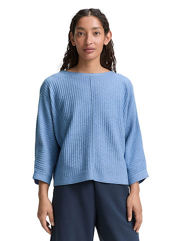Pullover in Blau