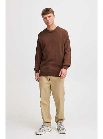 Pullover "Ike" in Braun