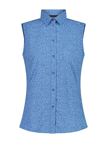 Functionele blouse blauw