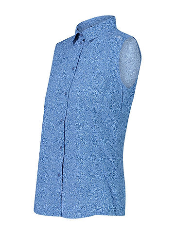 Functionele blouse blauw
