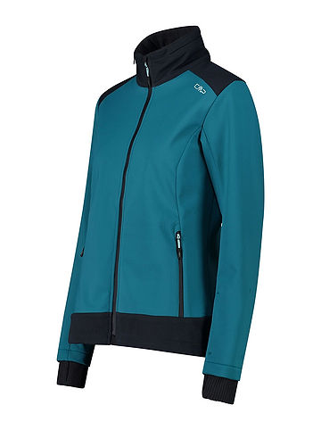Softshelljas turquoise