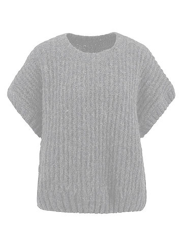 Pullover in Hellgrau