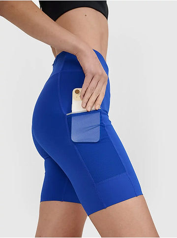 Functionele short blauw