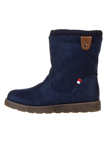 Winterboots in Dunkelblau