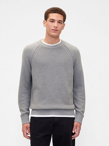 Pullover in Grau