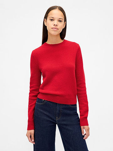 Pullover in Rot