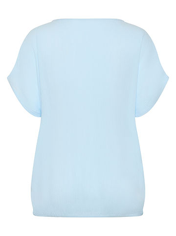 Bluse in Hellblau