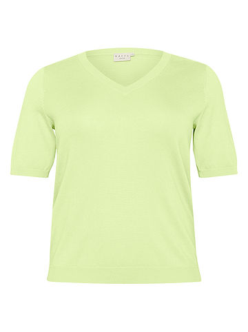 KAFFE curve Pullover in Grün