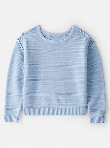Pullover in Hellblau