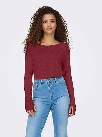 Pullover in Bordeaux