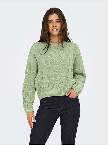 Pullover in Hellgrün