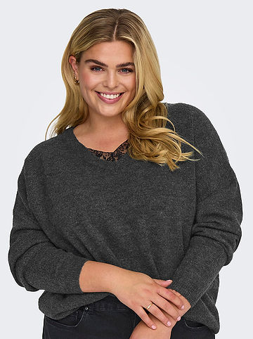 Pullover in Anthrazit