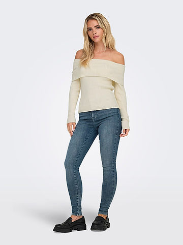 Pullover in Creme