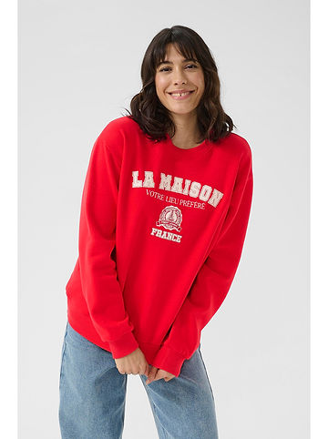 Sweatshirt in Rot