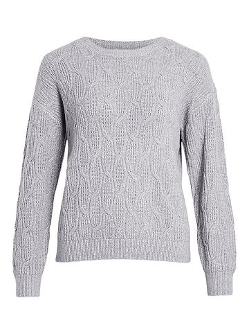 Pullover "Vilassia" in Hellgrau