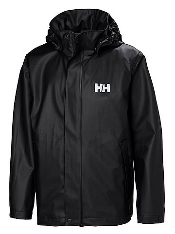 Regenjacke "Moss" in Schwarz