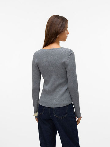 Pullover in Grau