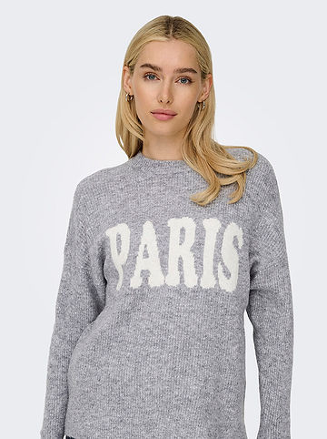 Pullover in Grau