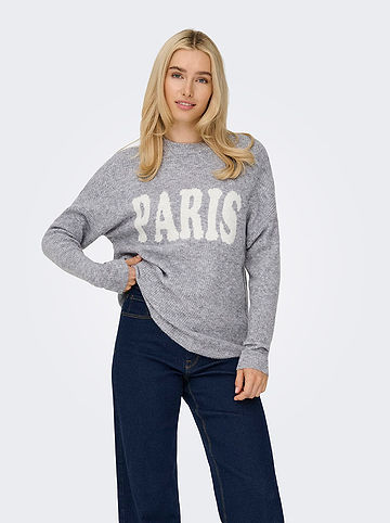 Pullover in Grau