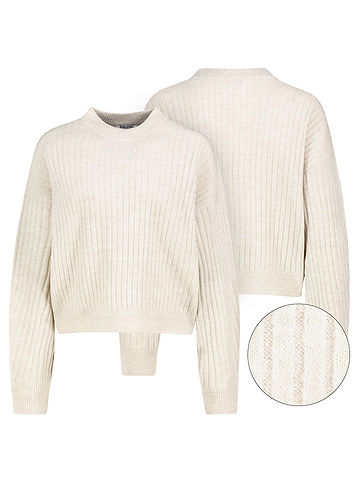 Pullover in Creme