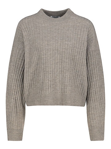 Pullover in Grau