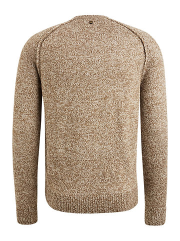 Pullover in Hellbraun