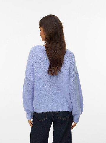 Pullover in Hellblau