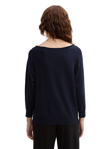 Pullover in Dunkelblau