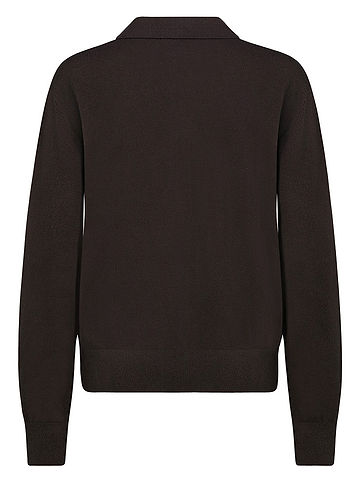 Pullover in Dunkelbraun
