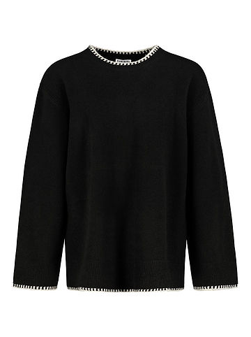 Pullover in Schwarz