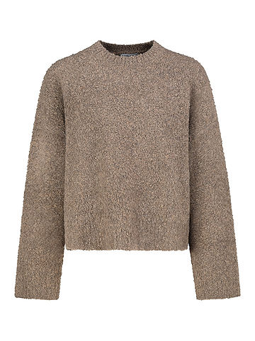 Pullover in Braun