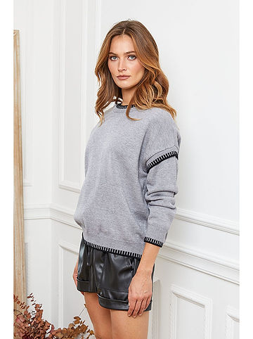Pullover "Brami" in Grau