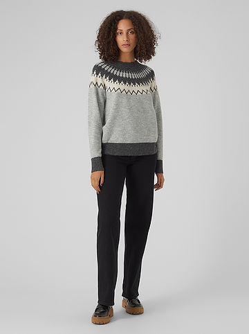 Pullover in Grau