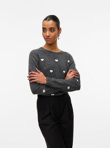 Pullover in Anthrazit