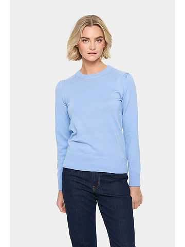 Pullover in Hellblau