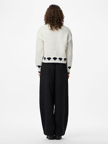 Pullover in Creme