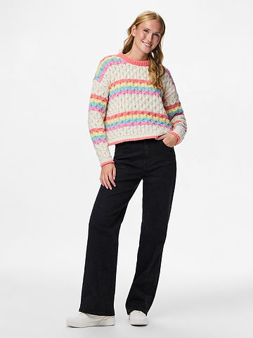 Pullover in Creme