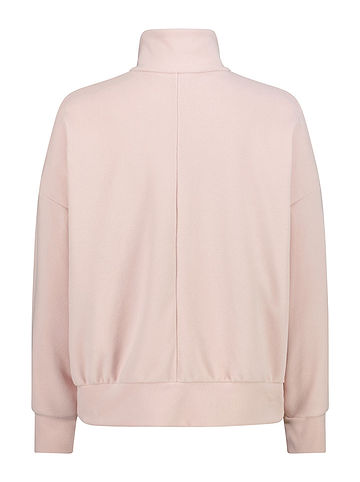 Sweatjacke in Rosa