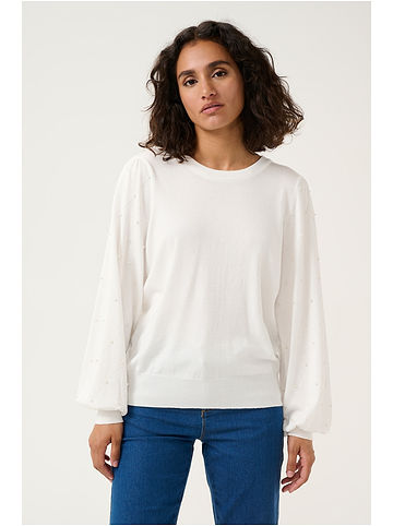 Pullover in Weiß